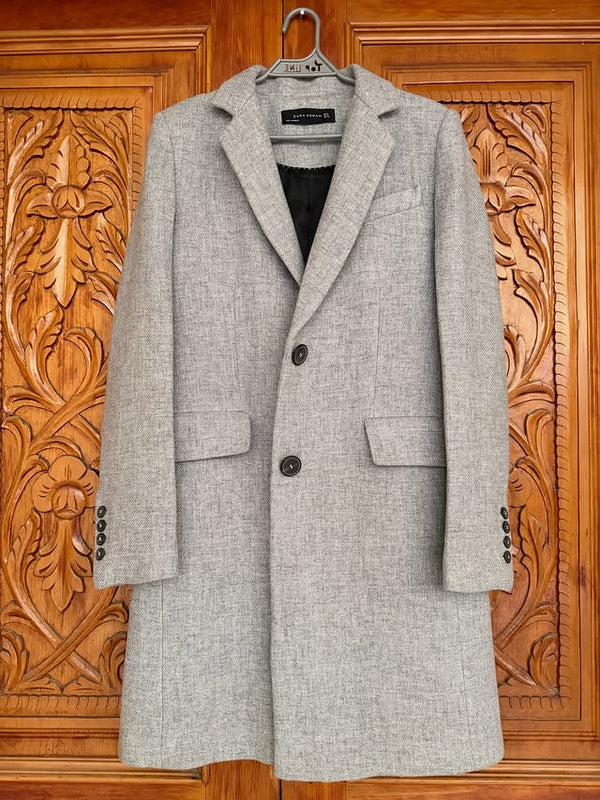 Zara Gray Coat – Small